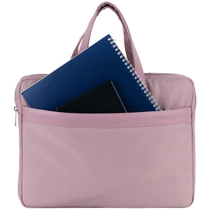 Сумка для документів текстильна Axent 1631-01-A, А4+, 1 відділення, рожева