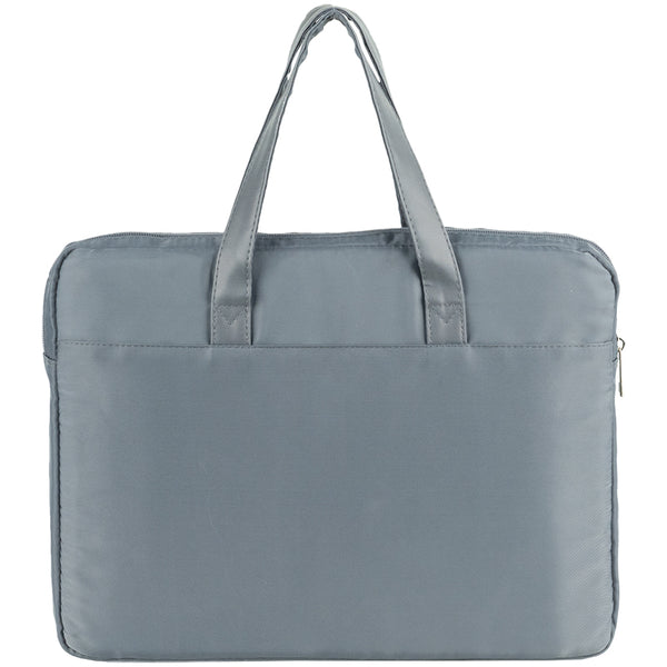 Сумка для документів текстильна Axent 1631-02-A, А4+, 1 відділення, сіра