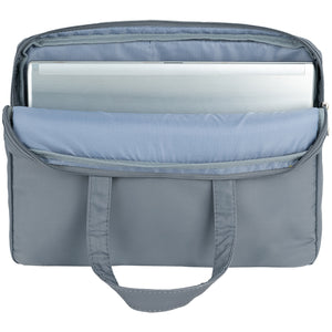 Сумка для документів текстильна Axent 1631-02-A, А4+, 1 відділення, сіра