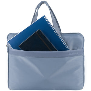 Сумка для документів текстильна Axent 1631-03-A, А4+, 1 відділення, блакина