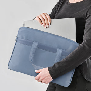 Сумка для документів текстильна Axent 1631-03-A, А4+, 1 відділення, блакина