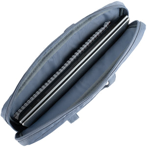 Сумка для документів текстильна Axent 1631-03-A, А4+, 1 відділення, блакина