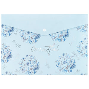 Папка на кнопці Axent Flower Symphony-2 1495-45-A, А4