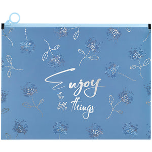 Папка на блискавці zip-lock Axent Flower Symphony-3 1497-46-A, А4+