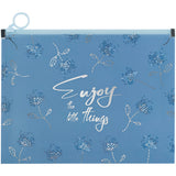 Папка на блискавці zip-lock Axent Flower Symphony-3 1498-46-A, А5+ Папка на блискавці zip-lock Axent Flower Symphony-3 1498-46-A, А5+