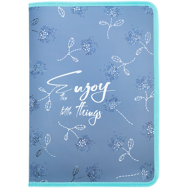 Папка об'ємна на блискавці Axent Flower Symphony-3 1804-46-A, А4+