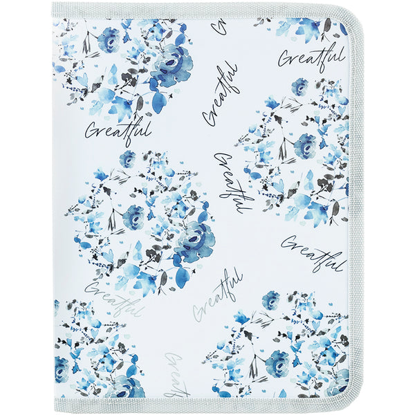 Папка об'ємна на блискавці Axent Flower Symphony-2 1805-45-A, А5+