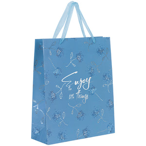 Пакет пластиковий подарунковий Axent Flower Symphony-3 8503-43-A, 25х19 см