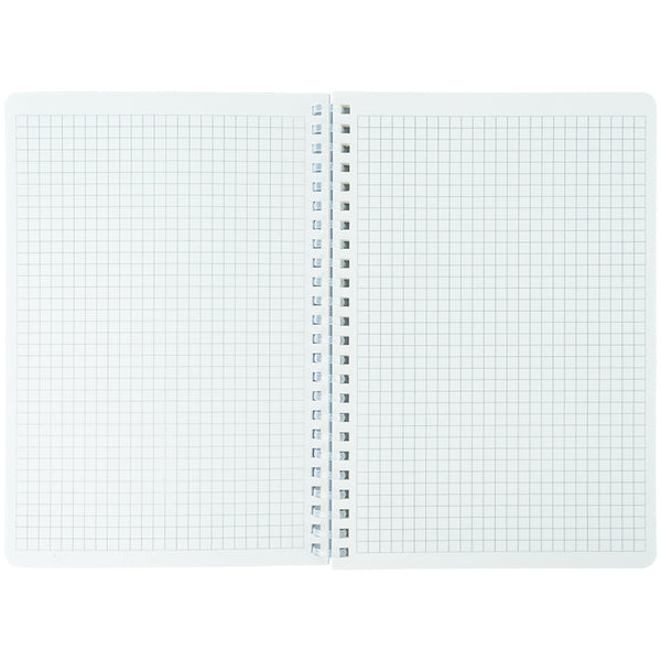 Блокнот на спiралi Axent  Flower Symphony 2 8033-6-A, А5, 80 аркушів, клітинка, пластикова обкладинка