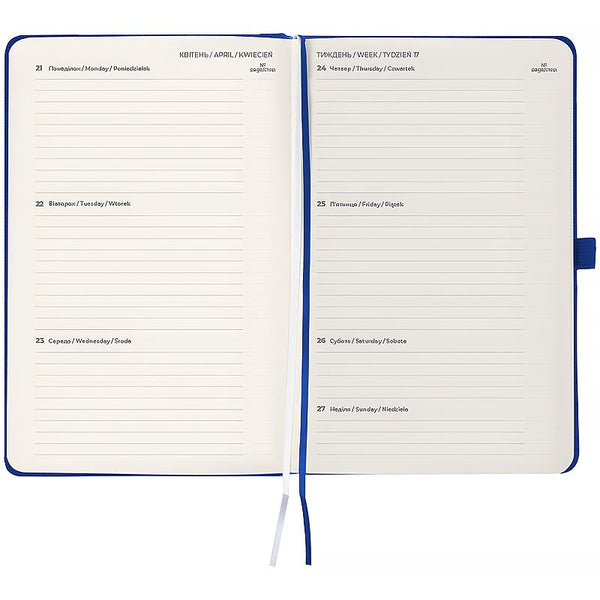 Щотижневик 2026 Axent Grand Strong 8530-26-02-A, 195*255, синій