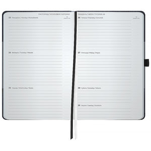 Щотижневик 2026 Axent Partner Lines 8515-26-01-A, 125*195, чорний