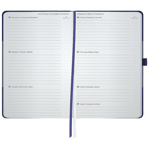 Щотижневик 2026 Axent Partner Lines 8515-26-02-A, 125*195, темно синій
