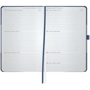 Щотижневик 2026 Axent Partner Lines 8515-26-48-A, 125*195, блакитний