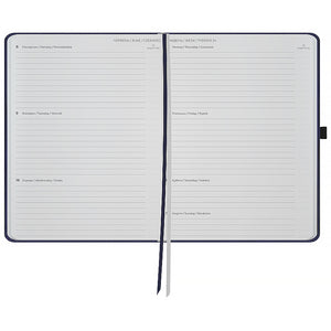 Щотижневик 2026 Axent Grand Lines 8531-26-02-A, 195*255, синій