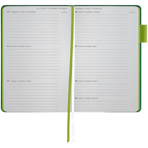Щотижневик 2026 Axent Partner Soft Muse 8527-26-2-A, 125*195, зелений