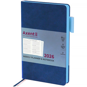 Щотижневик 2026 Axent Partner Soft Muse 8527-26-3-A, 125*195, синій