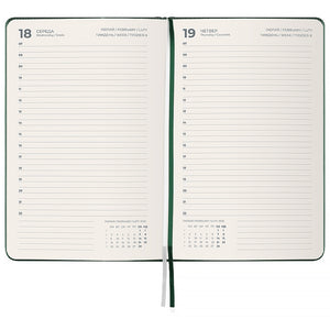 Щоденник 2026 Axent Partner Lines 8815-26-23-A, 145*210, темно-зелений