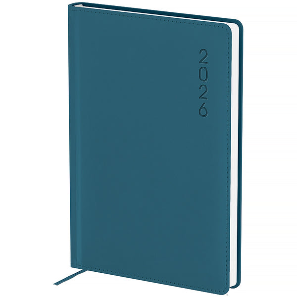 Щоденник 2026 Axent Classic Palermo 8843-26-2-A, 145*210, слп/т синій