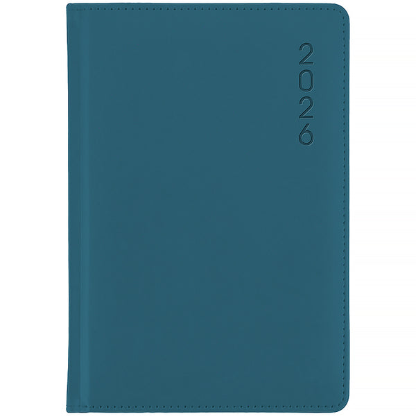 Щоденник 2026 Axent Classic Palermo 8843-26-2-A, 145*210, слп/т синій