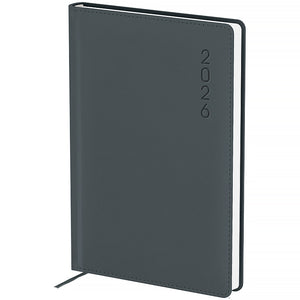 Щоденник 2026 Axent Classic Palermo 8843-26-4-A, 145*210, слп/т сірий