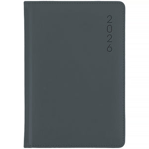 Щоденник 2026 Axent Classic Palermo 8843-26-4-A, 145*210, слп/т сірий