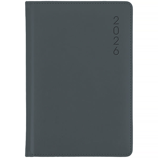 Щоденник 2026 Axent Classic Palermo 8843-26-4-A, 145*210, слп/т сірий