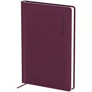 Щоденник 2026 Axent Classic Palermo 8843-26-6-A, 145*210, слп/т сливовий