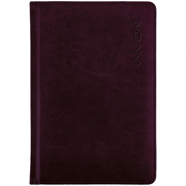 Щоденник 2026 Axent Classic Lux 8844-26-4-A, 145*210, слп/т коричневий