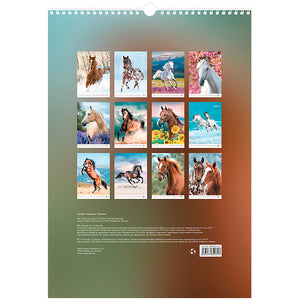 Календарь настенный 2026 Axent Horses 8804-26-3-A, А3