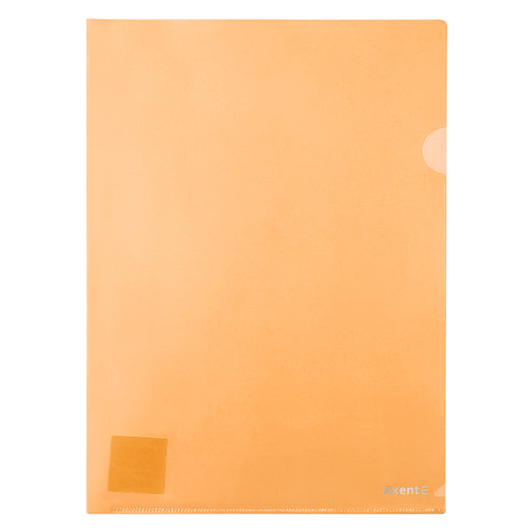 Папка-куточок Axent 1434-28-A, А4, помаранчева