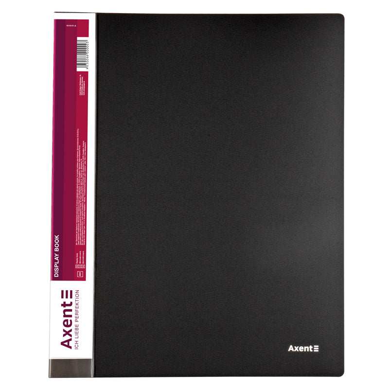 Дисплей-книга Axent 1010-01-A, A4, 10 файлов, чёрная