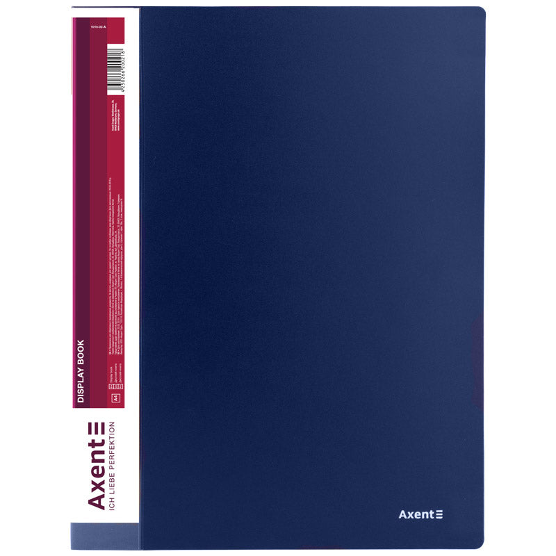 Дисплей-книга Axent 1010-02-A, A4, 10 файлов, синяя