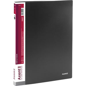 Дисплей-книга Axent 1020-01-A, А4, 20 файлов, черная