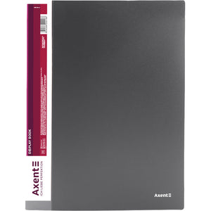 Дисплей-книга Axent 1020-03-A, А4, 20 файлов, серая