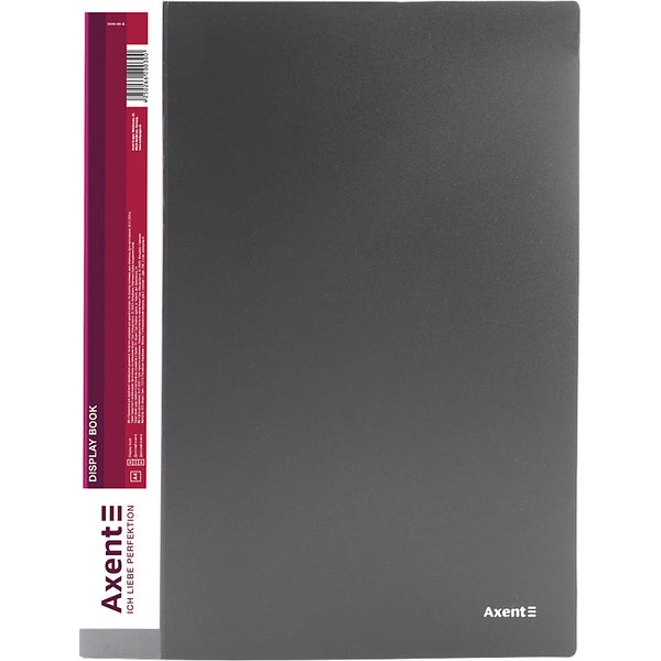 Дисплей-книга Axent 1030-03-A, А4, 30 файлов, серая