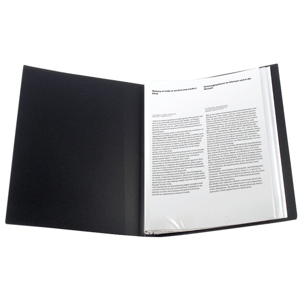 Дисплей-книга Axent 1040-01-A, А4, 40 файлiв, чорна