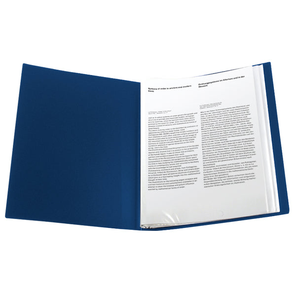 Дисплей-книга Axent 1040-02-A, А4, 40 файлов, синяя
