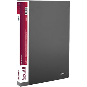 Дисплей-книга Axent 1040-03-A, А4, 40 файлов, серая