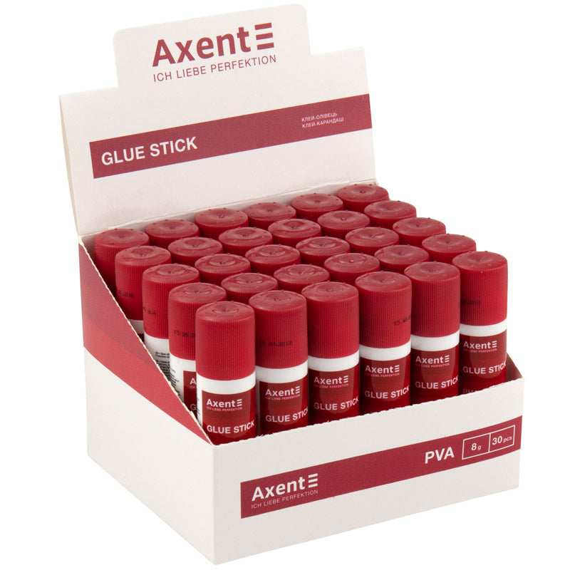 Клей-карандаш PVA Axent 7101-A, 8 г