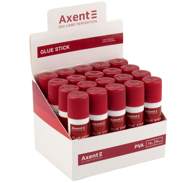 Клей-карандаш PVA Axent 7102-A, 15 г