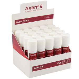 Клей-карандаш PVP Axent 7112-A, 15 г