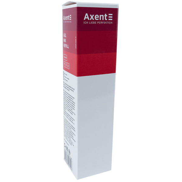 Стержень гелевый Axent AGR1024-01-A, 131 мм, 0.5 мм, черный