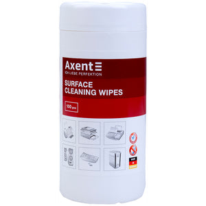 Салфетки для оргтехники Axent 5301-A , влажные, 100 штук