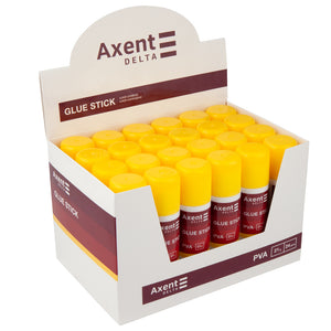 Клей-карандаш PVA Axent Delta D7133, 21 г