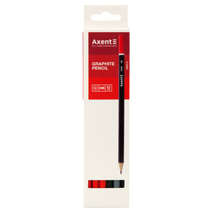 Карандаш графитный Axent 9000-A HB, 2.2 мм