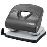 Діркопробивач для паперу Axent Exact-2 3930-01-A, металевий, 30 аркушів, чорний