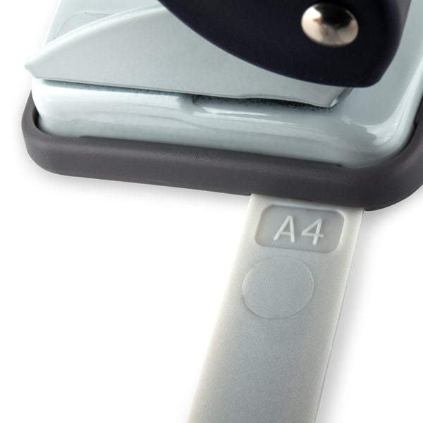 Діркопробивач для паперу Axent Welle-2 3810-01-A, пластиковий, 10 аркушів, чорний