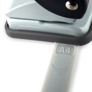 Діркопробивач для паперу Axent Welle-2 3810-02-A, пластиковий, 10 аркушів, синій