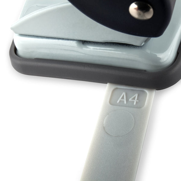Діркопробивач для паперу Axent Welle-2 3810-02-A, пластиковий, 10 аркушів, синій