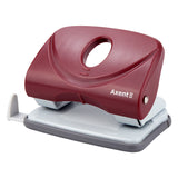 Діркопробивач для паперу Axent Welle-2 3820-06-A, пластиковий, 20 аркушів, червоний